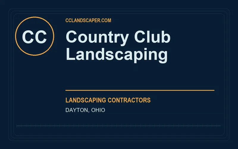 Country Club Landscaping in Dayton, Ohio