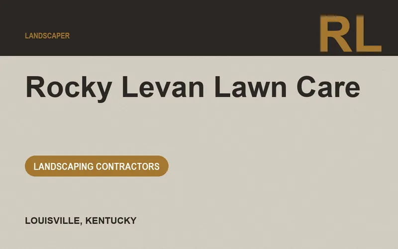 Rocky Levan Lawn Care in Louisville, Kentucky