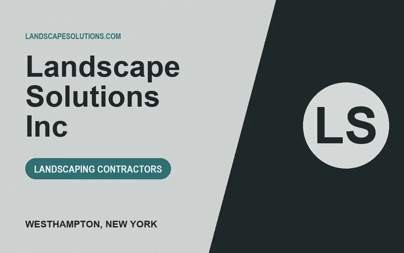 Landscape Solutions Inc in Westhampton, New York