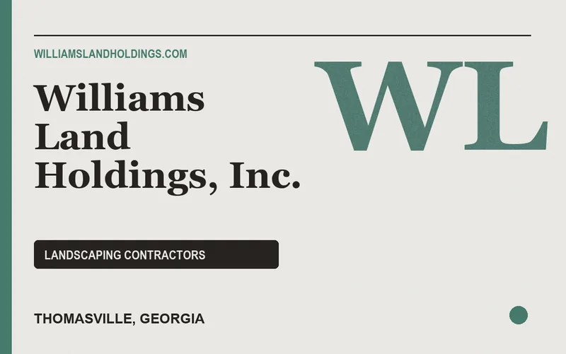 Williams Land Holdings, Inc. in Thomasville, Georgia