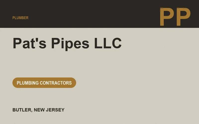 Pat's Pipes LLC in Butler, New Jersey