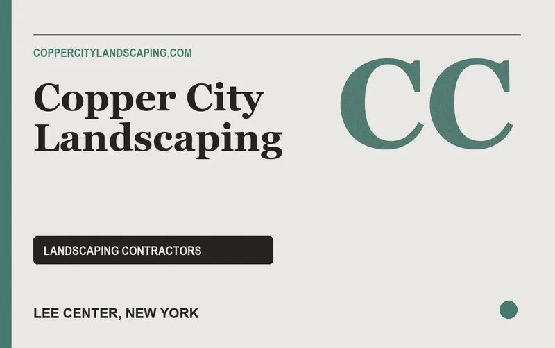 Copper City Landscaping in Lee Center, New York