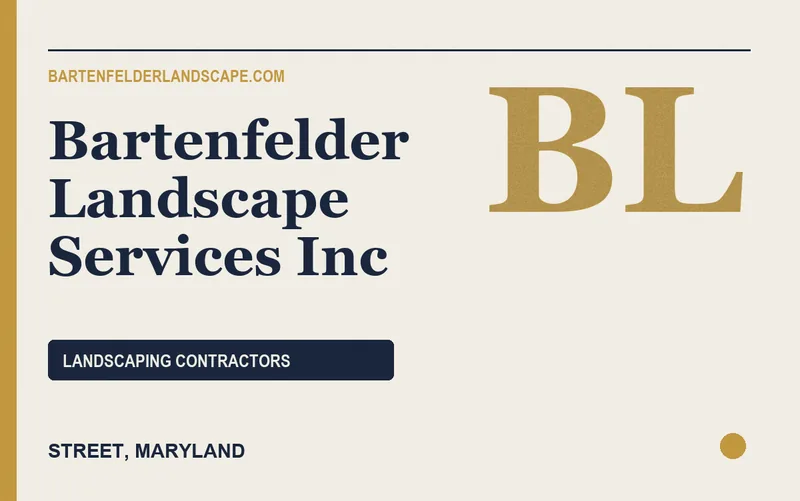 Bartenfelder Landscape Services Inc in Street, Maryland