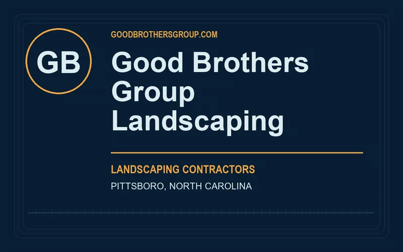 Good Brothers Group Landscaping in Pittsboro, North Carolina