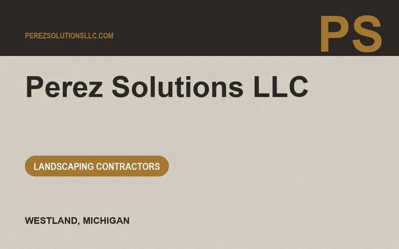 Perez Solutions Llc in Westland, Michigan