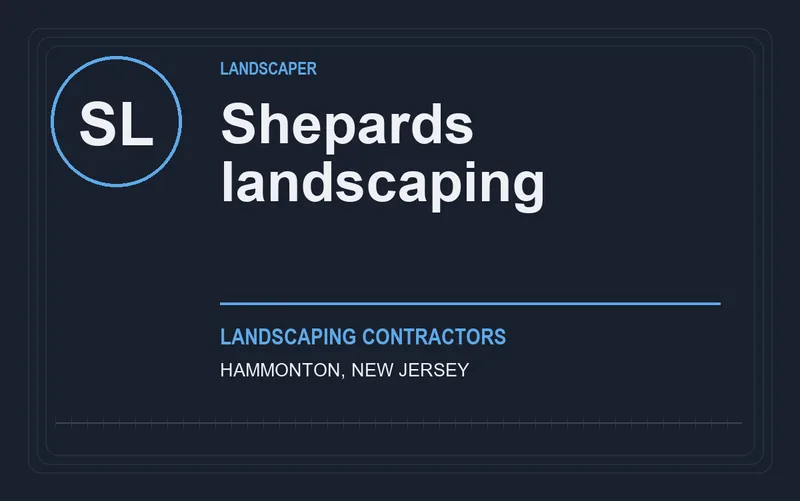 Shepards landscaping in Hammonton, New Jersey