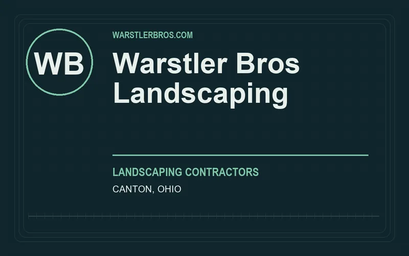 Warstler Bros Landscaping in Canton, Ohio