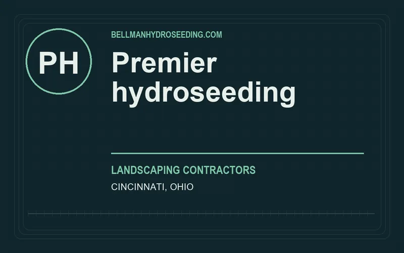 Premier hydroseeding in Cincinnati, Ohio