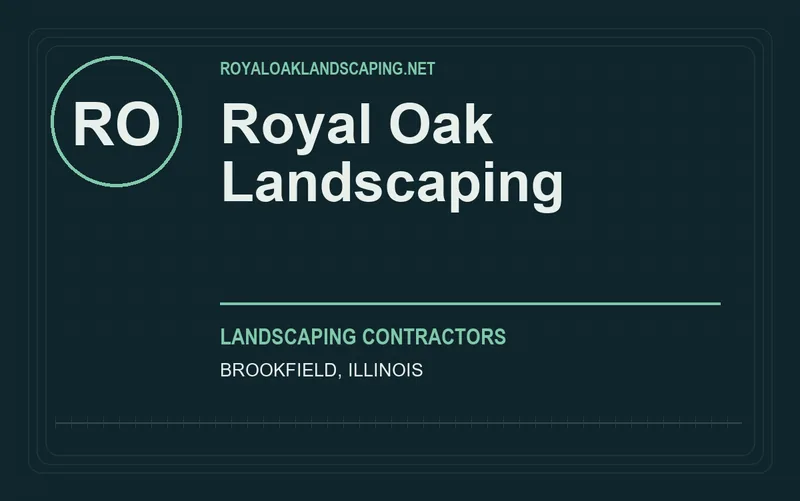 Royal Oak Landscaping in Brookfield, Illinois