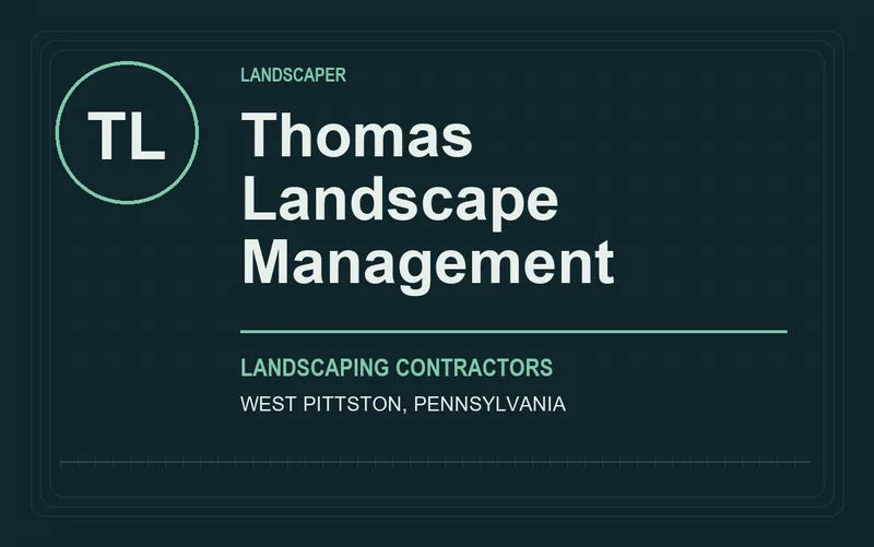 Thomas Landscape Management in West Pittston, Pennsylvania