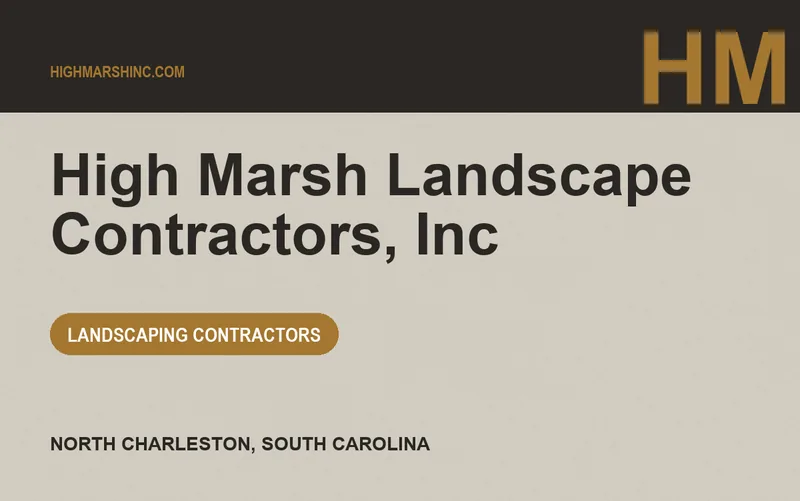 High Marsh Landscape Contractors, Inc in North Charleston, South Carolina