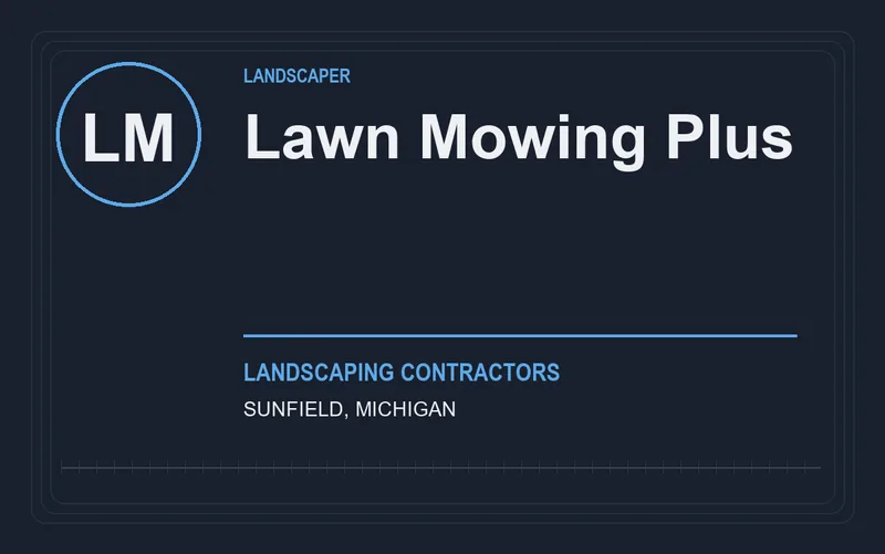 Lawn Mowing Plus in Sunfield, Michigan