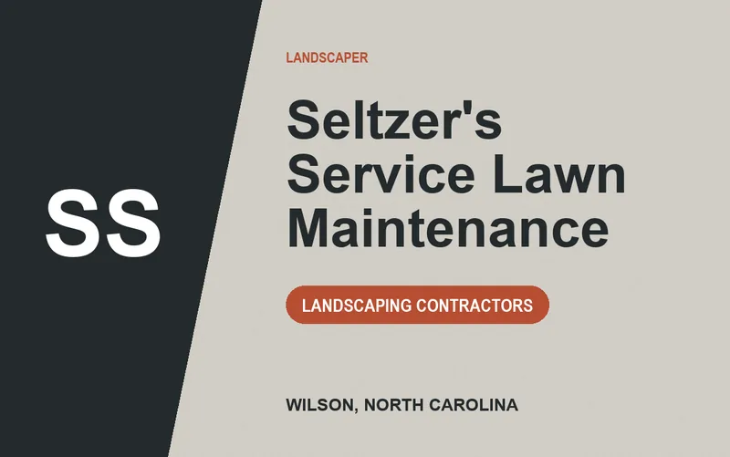 Seltzer's Service Lawn Maintenance in Wilson, North Carolina