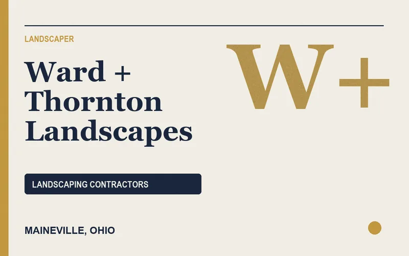 Ward + Thornton Landscapes in Maineville, Ohio