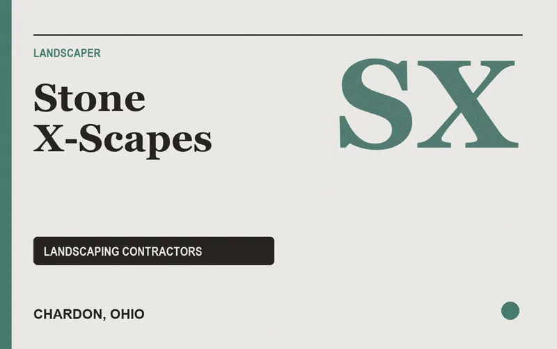 Stone X-Scapes in Chardon, Ohio