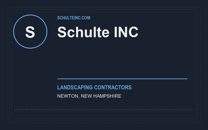 Schulte INC in Newton, New Hampshire