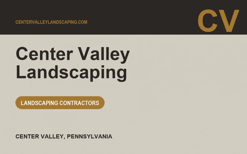 Center Valley Landscaping in Center Valley, Pennsylvania
