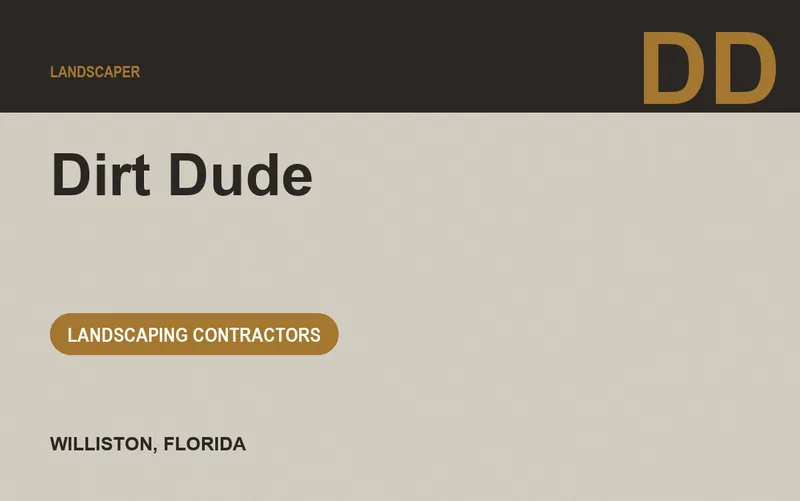 Dirt Dude in Williston, Florida