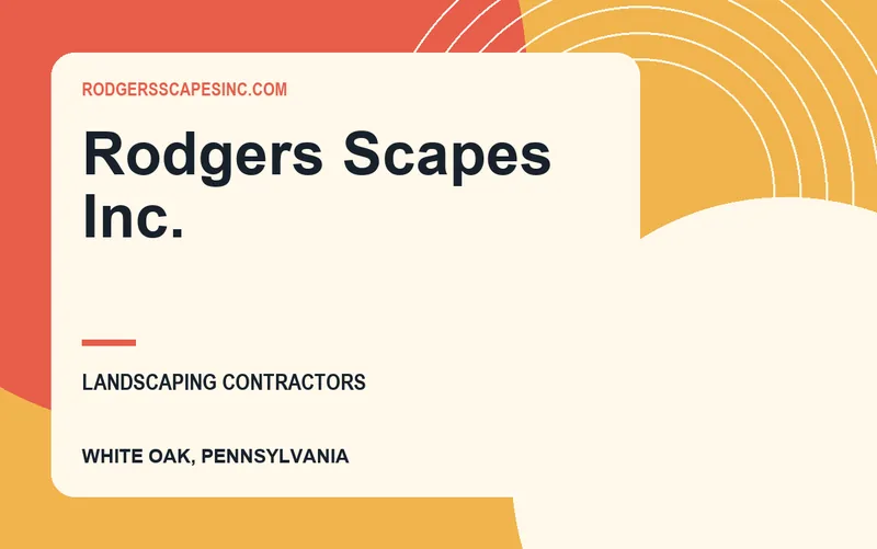 Rodgers Scapes Inc. in White Oak, Pennsylvania
