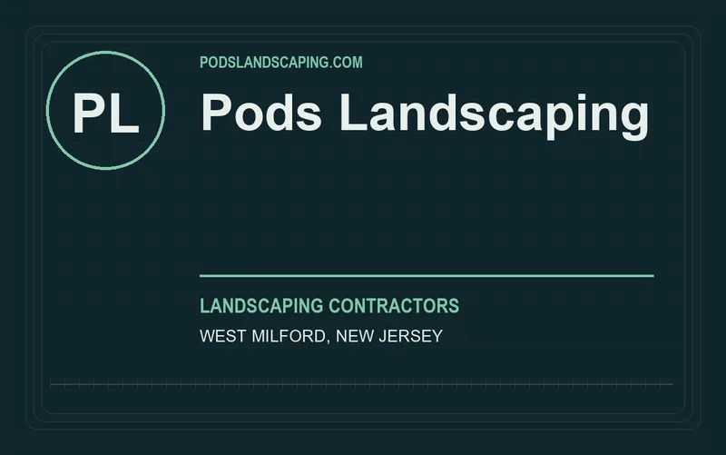 Pods Landscaping in West Milford, New Jersey