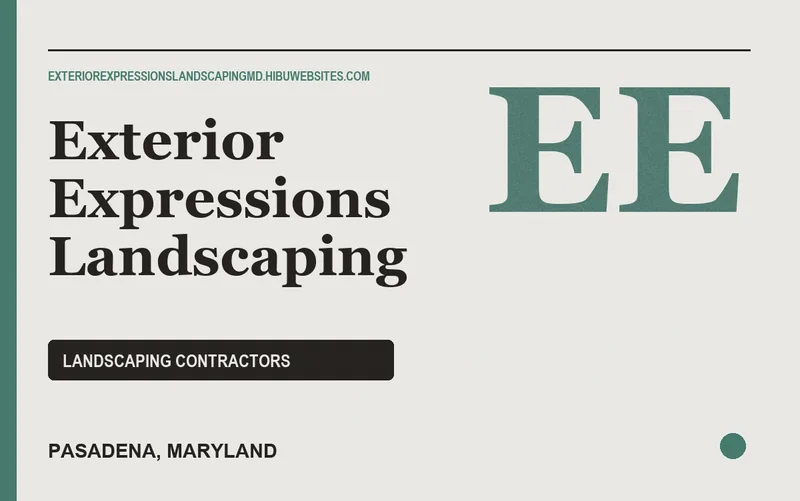 Exterior Expressions Landscaping in Pasadena, Maryland