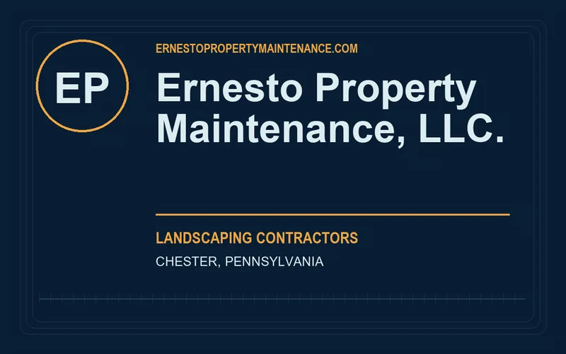 Ernesto Property Maintenance, LLC. in Chester, Pennsylvania