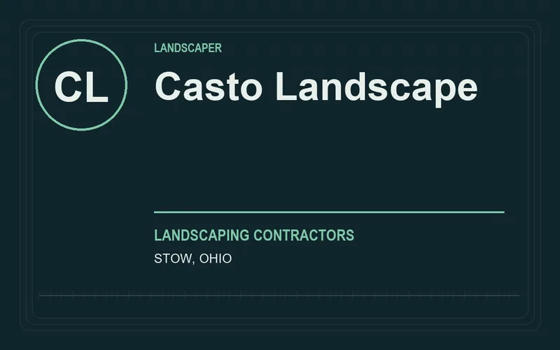 Casto Landscape in Stow, Ohio
