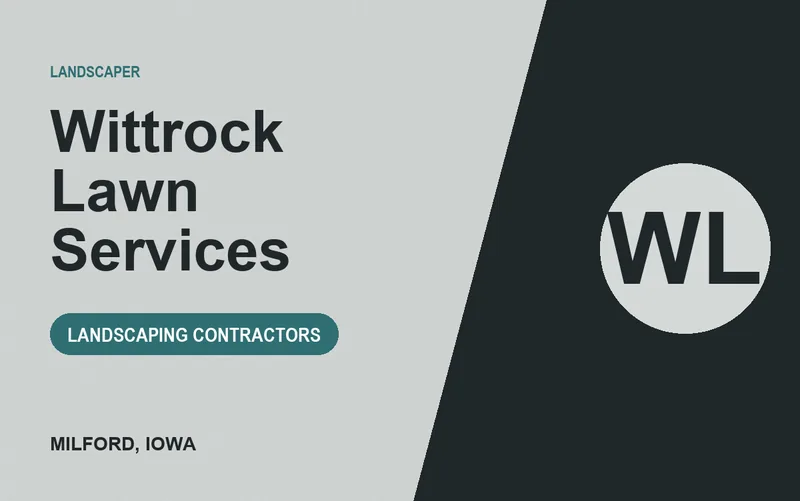 Wittrock Lawn Services in Milford, Iowa