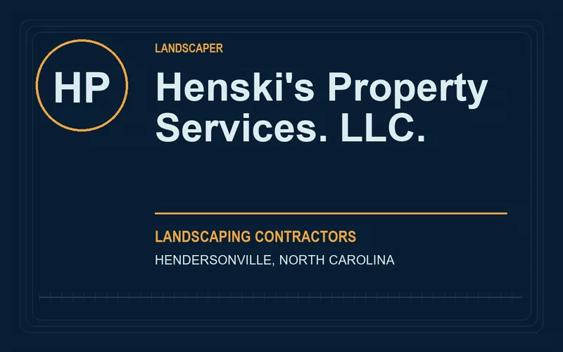 Henski's Property Services. LLC. in Hendersonville, North Carolina