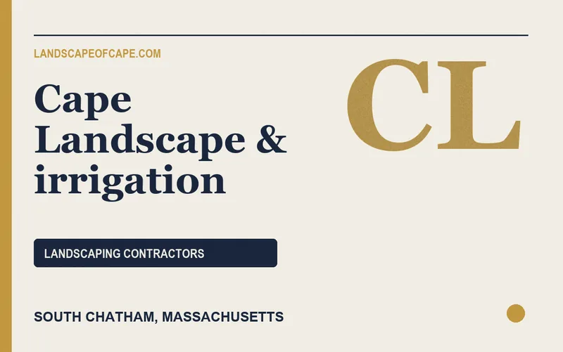 Cape Landscape & irrigation in South Chatham, Massachusetts