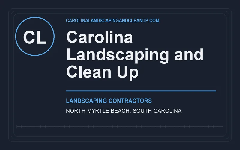 Carolina Landscaping and Clean Up in North Myrtle Beach, South Carolina