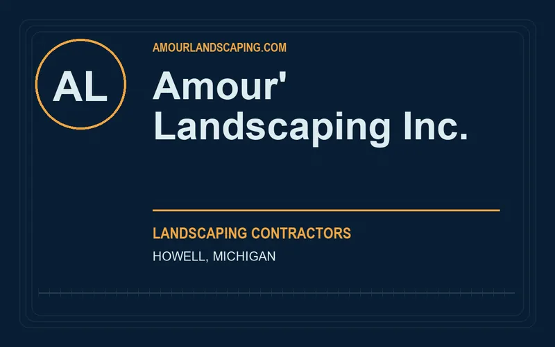 Amour' Landscaping Inc. in Howell, Michigan