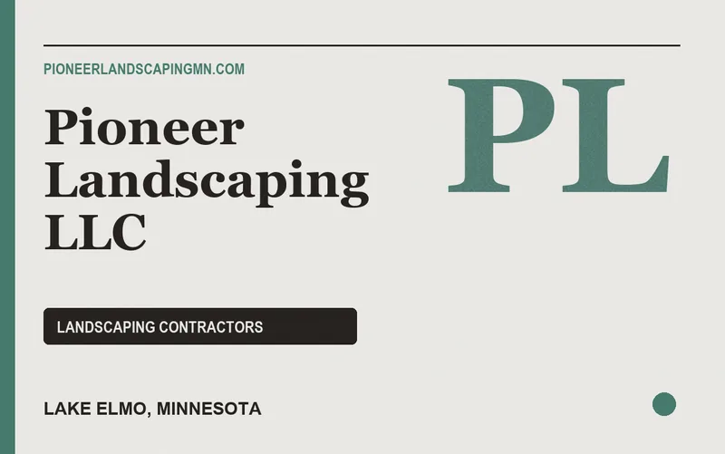 Pioneer Landscaping LLC in Lake Elmo, Minnesota
