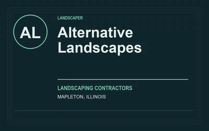 Alternative Landscapes in Mapleton, Illinois