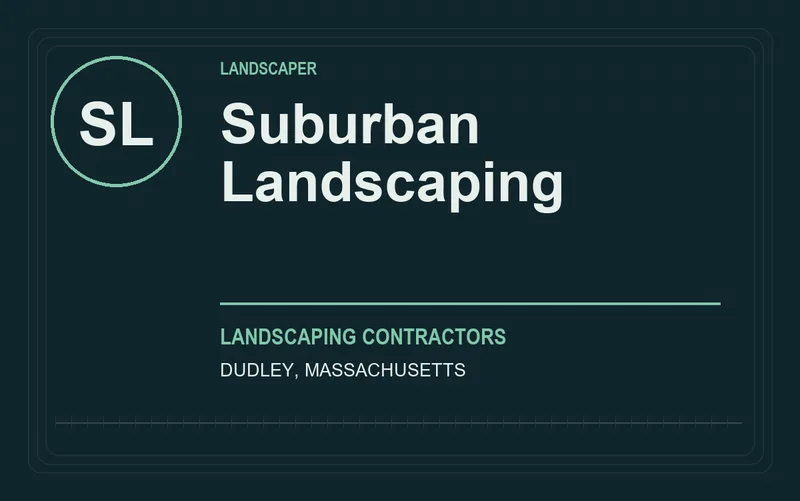 Suburban Landscaping in Dudley, Massachusetts