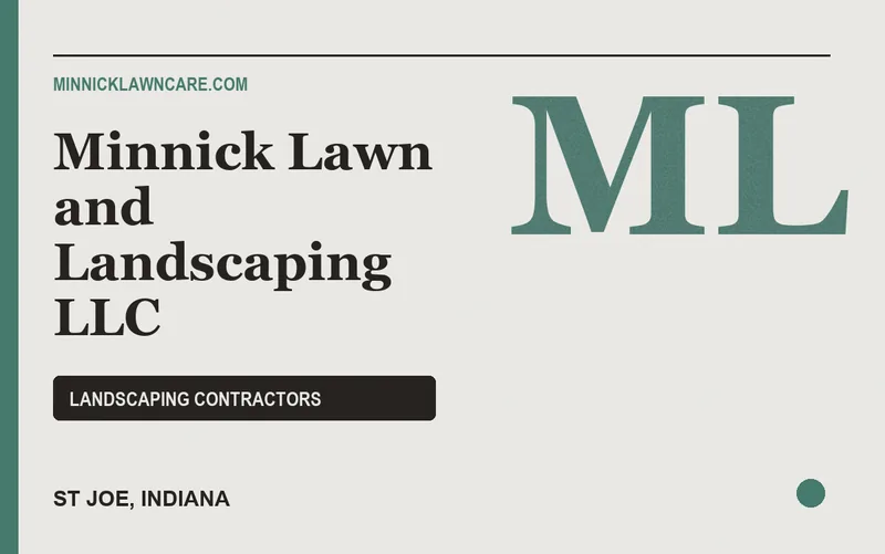 Minnick Lawn and Landscaping LLC in St Joe, Indiana