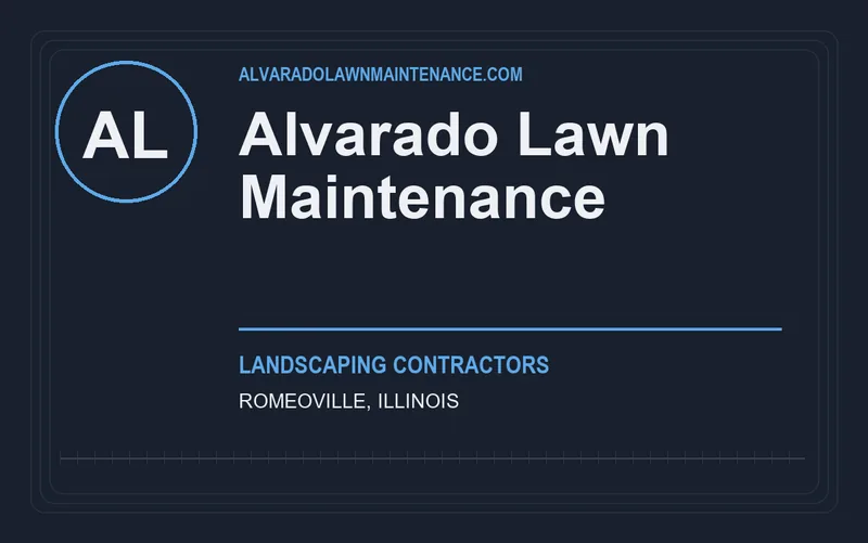 Alvarado Lawn Maintenance in Romeoville, Illinois