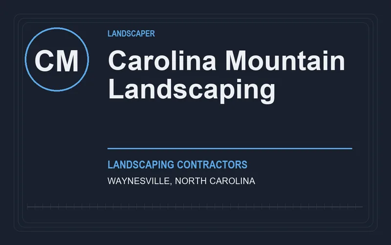 Carolina Mountain Landscaping in Waynesville, North Carolina