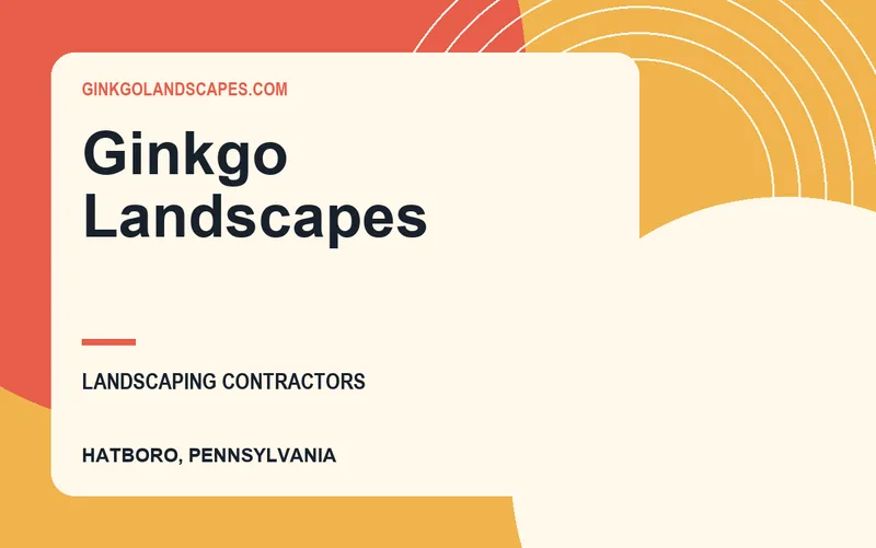 Ginkgo Landscapes in Hatboro, Pennsylvania
