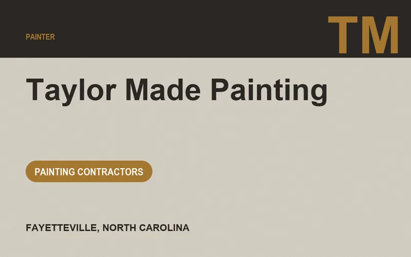 Taylor Made Painting in Fayetteville, North Carolina
