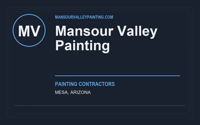 Mansour Valley Painting in Mesa, Arizona