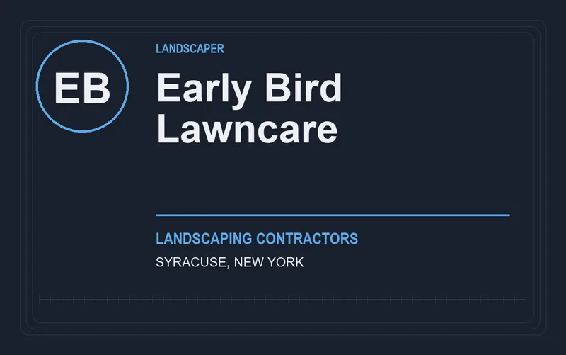 Early Bird Lawncare in Syracuse, New York