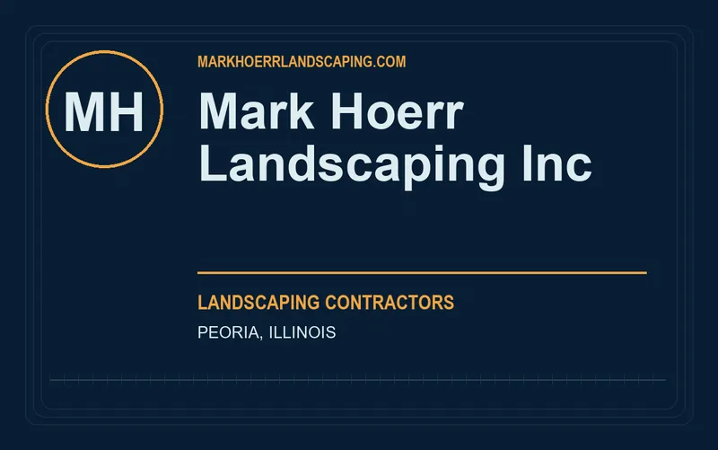 Mark Hoerr Landscaping Inc in Peoria, Illinois