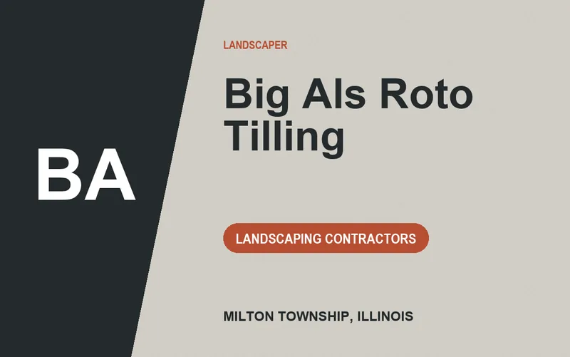 Big Als Roto Tilling in Milton Township, Illinois