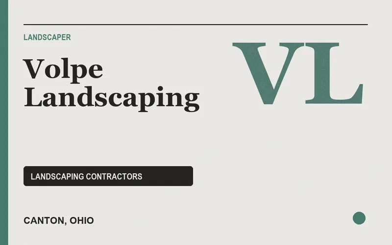 Volpe Landscaping in Canton, Ohio