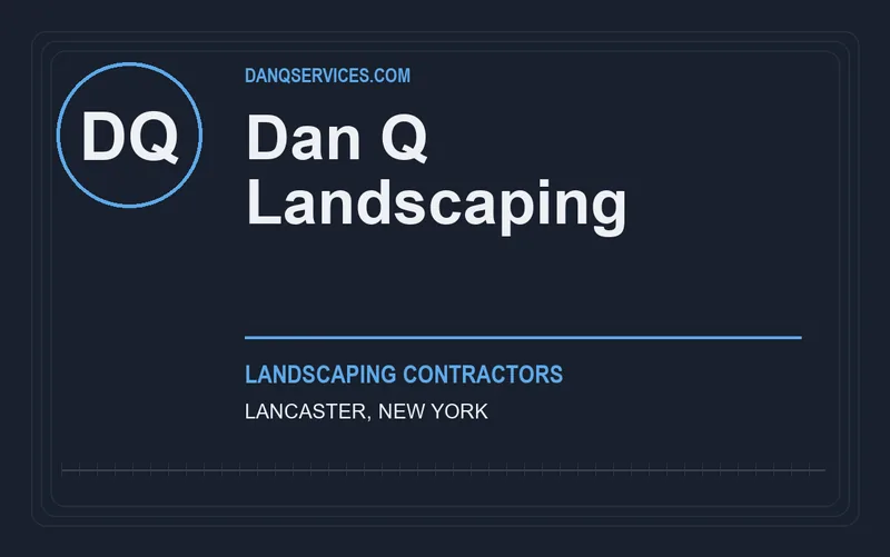 dan q landscaping in Lancaster, New York
