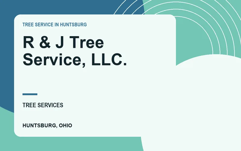 R & J Tree Service, Llc. in Huntsburg, Ohio
