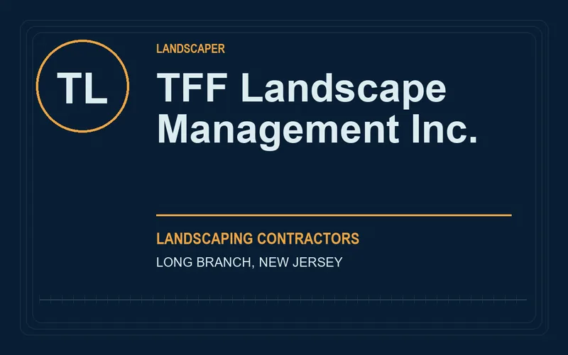 TFF Landscape Management Inc. in Long Branch, New Jersey