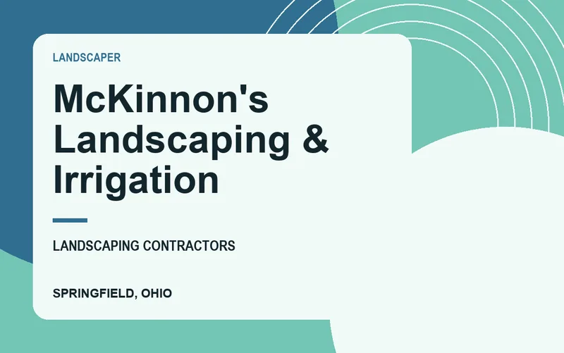 McKinnon's Landscaping & Irrigation in Springfield, Ohio