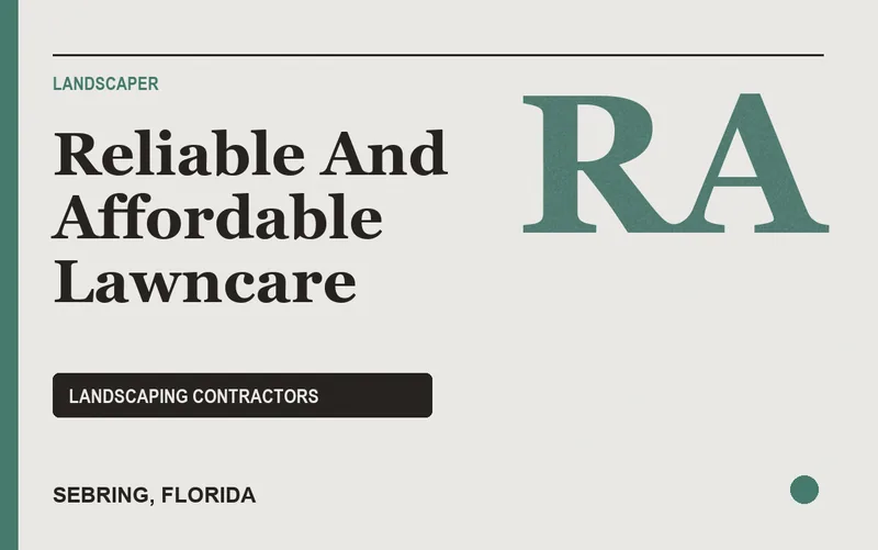 RELIABLE AND AFFORDABLE LAWNCARE in Sebring, Florida